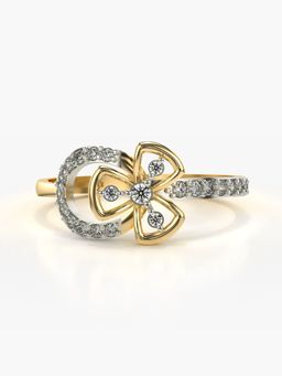 Valanova - Hallmarked 9K Gold & Certified Lab Grown Diamond 0.24cts Ring