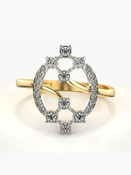 Valanova - Hallmarked 9K Gold & Certified Lab Grown Diamond 0.33cts Ring