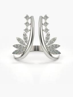 Valanova - Silver Hallmarked 9K Gold & Certified Lab Grown Diamond 0.33cts Ring