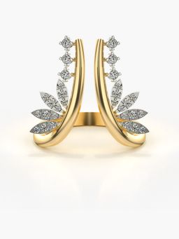Valanova - Hallmarked 9K Gold & Certified Lab Grown Diamond 0.33cts Ring