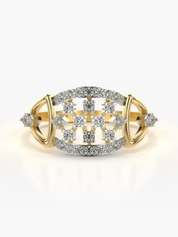 Valanova - Hallmarked 9K Gold & Certified Lab Grown Diamond 0.25cts Ring