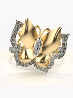 Valanova - Hallmarked 9K Gold & Certified Lab Grown Diamond 0.59cts Ring