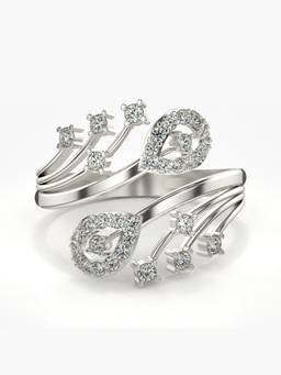 Valanova - Silver Hallmarked 9K Gold & Certified Lab Grown Diamond 0.38cts Ring