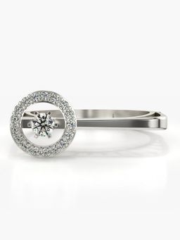 Valanova - Silver Hallmarked 9K Gold & Certified Lab Grown Diamond 0.29cts Ring