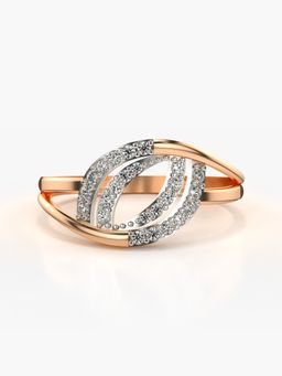 Valanova - Rose-Gold Hallmarked 9K Gold & Certified Lab Grown Diamond 0.19cts Ring