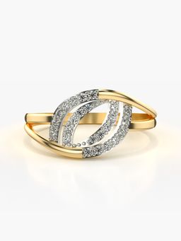 Valanova - Hallmarked 9K Gold & Certified Lab Grown Diamond 0.19cts Ring