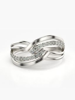 Valanova - Silver Hallmarked 9K Gold & Certified Lab Grown Diamond 0.20cts Ring