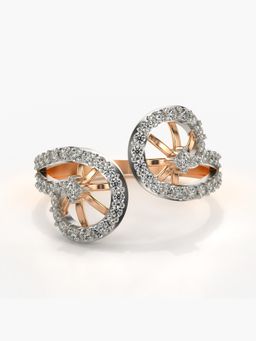 Valanova - Rose-Gold Hallmarked 9K Gold & Certified Lab Grown Diamond 0.43cts Ring