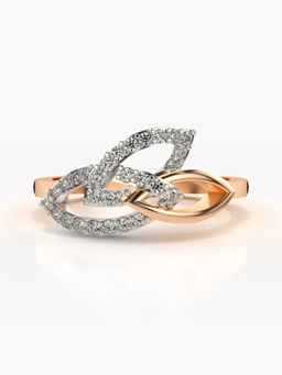 Valanova - Rose-Gold Hallmarked 9K Gold & Certified Lab Grown Diamond 0.26cts Ring