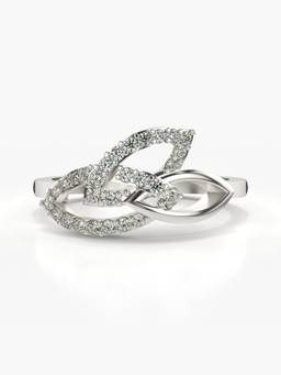 Valanova - Silver Hallmarked 9K Gold & Certified Lab Grown Diamond 0.26cts Ring