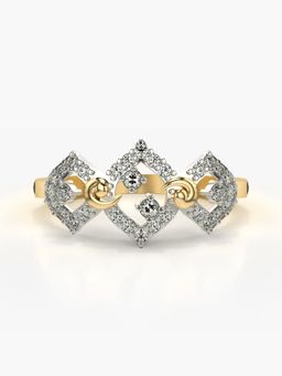 Valanova - Hallmarked 9K Gold & Certified Lab Grown Diamond 0.28cts Ring
