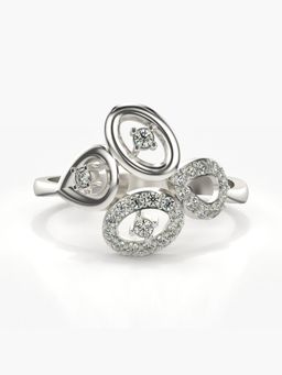 Valanova - Silver Hallmarked 9K Gold & Certified Lab Grown Diamond 0.25cts Ring