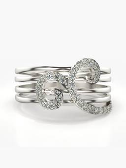 Valanova - Silver Hallmarked 9K Gold & Certified Lab Grown Diamond 0.30cts Ring