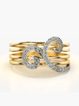 Valanova - Hallmarked 9K Gold & Certified Lab Grown Diamond 0.30cts Ring