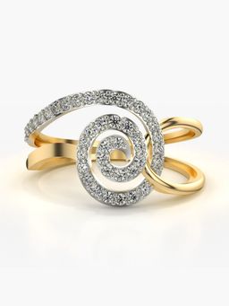 Valanova - Hallmarked 9K Gold & Certified Lab Grown Diamond 0.38cts Ring