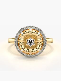 Valanova - Hallmarked 9K Gold & Certified Lab Grown Diamond 0.30cts Ring