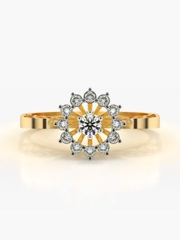 Valanova - Hallmarked 9K Gold & Certified Lab Grown Diamond 0.27cts Ring