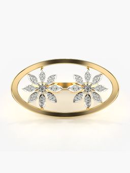 Valanova - Hallmarked 9K Gold & Certified Lab Grown Diamond 0.34cts Ring