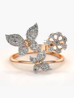 Valanova - Rose-Gold Hallmarked 9K Gold & Certified Lab Grown Diamond 0.50cts Ring