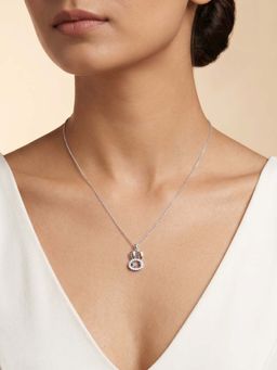 GIVA - Silver Fairy Bunny Necklace