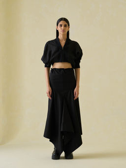 No Grey Area - Cropped Directional Bomberand Technical Co-ord (Set of 2)