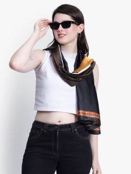 Mizash - Woman Modal Silk Designer Scarf - Stole