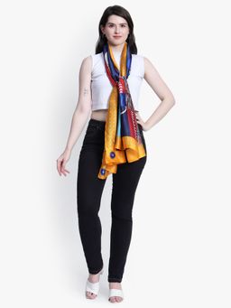 Mizash - Woman Modal Silk Designer Scarf - Stole