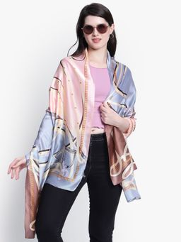 Mizash - Woman Modal Silk Designer Scarf - Stole