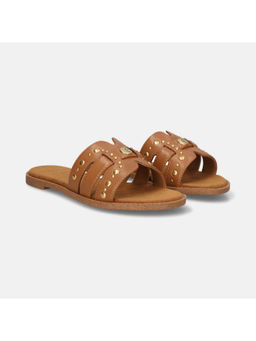 BAGATT - Goldy Women Cognac Leather Flats