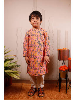 TINY COLOUR - Multi-Color Kurta with Pyjama