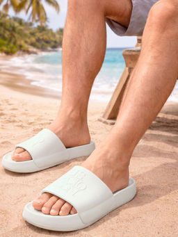U.S. POLO ASSN. - Men White Luna Sliders
