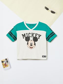 max - Boys Mickey Print T-Shirt