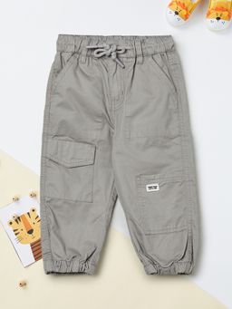 max - Boys Solid Cargo Joggers