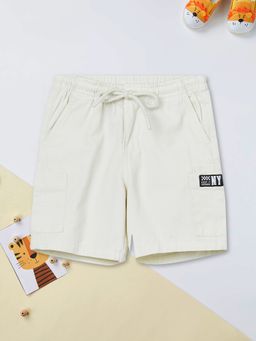 max - Boys Solid Cargo Shorts