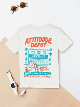 max - Boys Printed T-Shirt