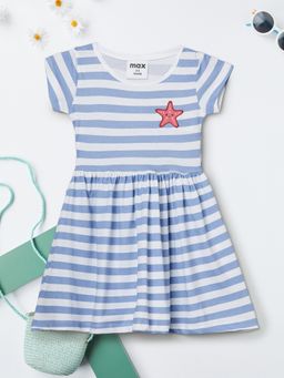 max - Girls Striped Dress