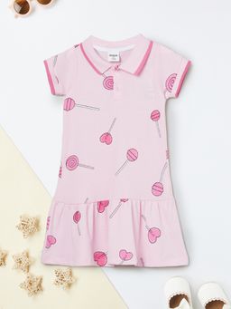 max - Girls Printed Shirt Dress