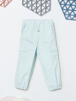 max - Girls Solid Cargo Joggers