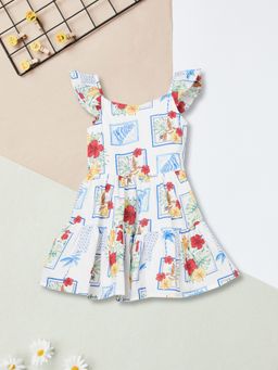 max - Girls Printed A-Line Dress