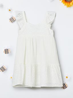 max - Girls Schiffli Dress