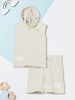 max - Boys Printed Shorts Set