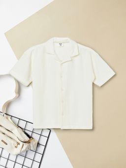 max - Boys Textured Shirt