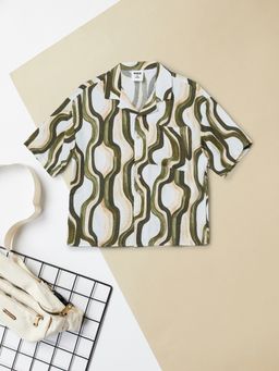max - Boys Printed Resort Shirt