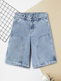 max - Boys Washed Denim Shorts