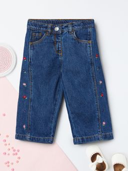 max - Girls Embroidered Jeans