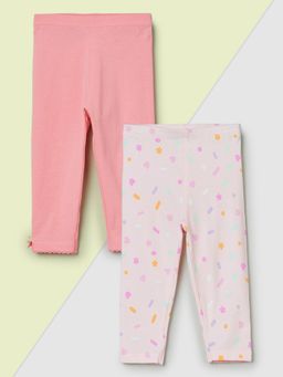 max - Girls Assorted Leggings (Pack of 2)