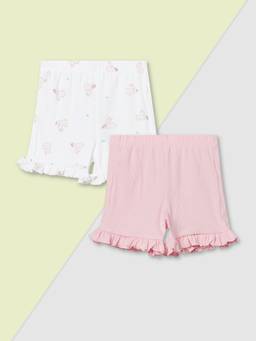 max - Girls Assorted Shorts (Pack of 2)