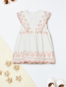 max - Girls Embroidered Dress