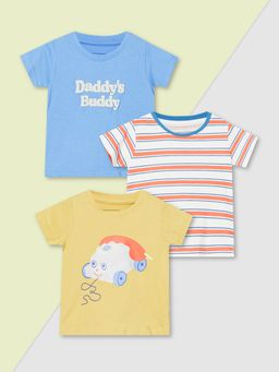 max - Boys Assorted T-Shirt (Pack of 3)