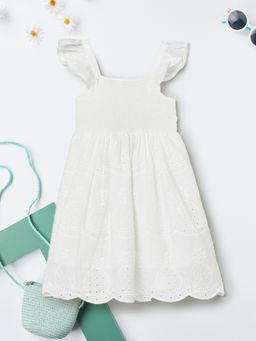 max - Girls Embroidered Dress